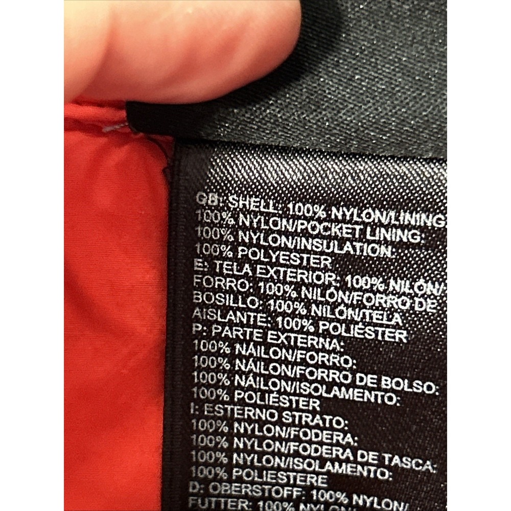 Boys The North Face Quilted Nylon Primaloft Thermoball Jacket Sz Large 14/16 - Picture 4 of 8